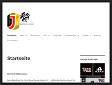 Tablet Screenshot of bjjb.de